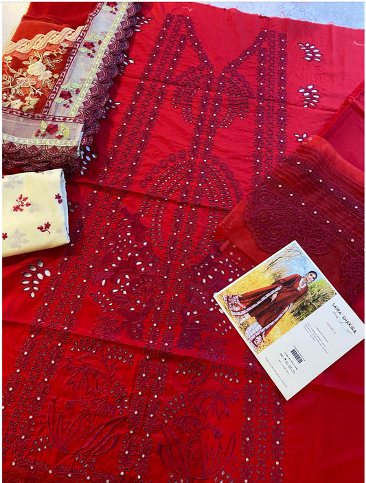 Saira Shakira  SHAMS-A - Unstitched Luxury Lawn Collection 2025 -