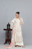 3 Piece Unstitched Embroidered Lawn Suit | EID LAWN-25-07